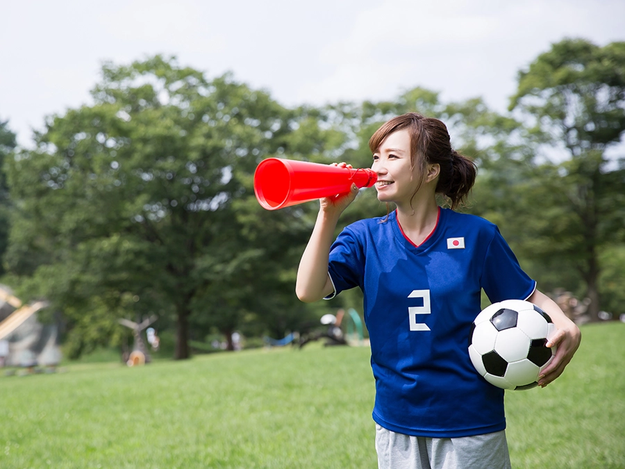 サッカー日本代表のエンブレム
